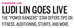 Ludi Lin Saban Power Rangers Movie Article